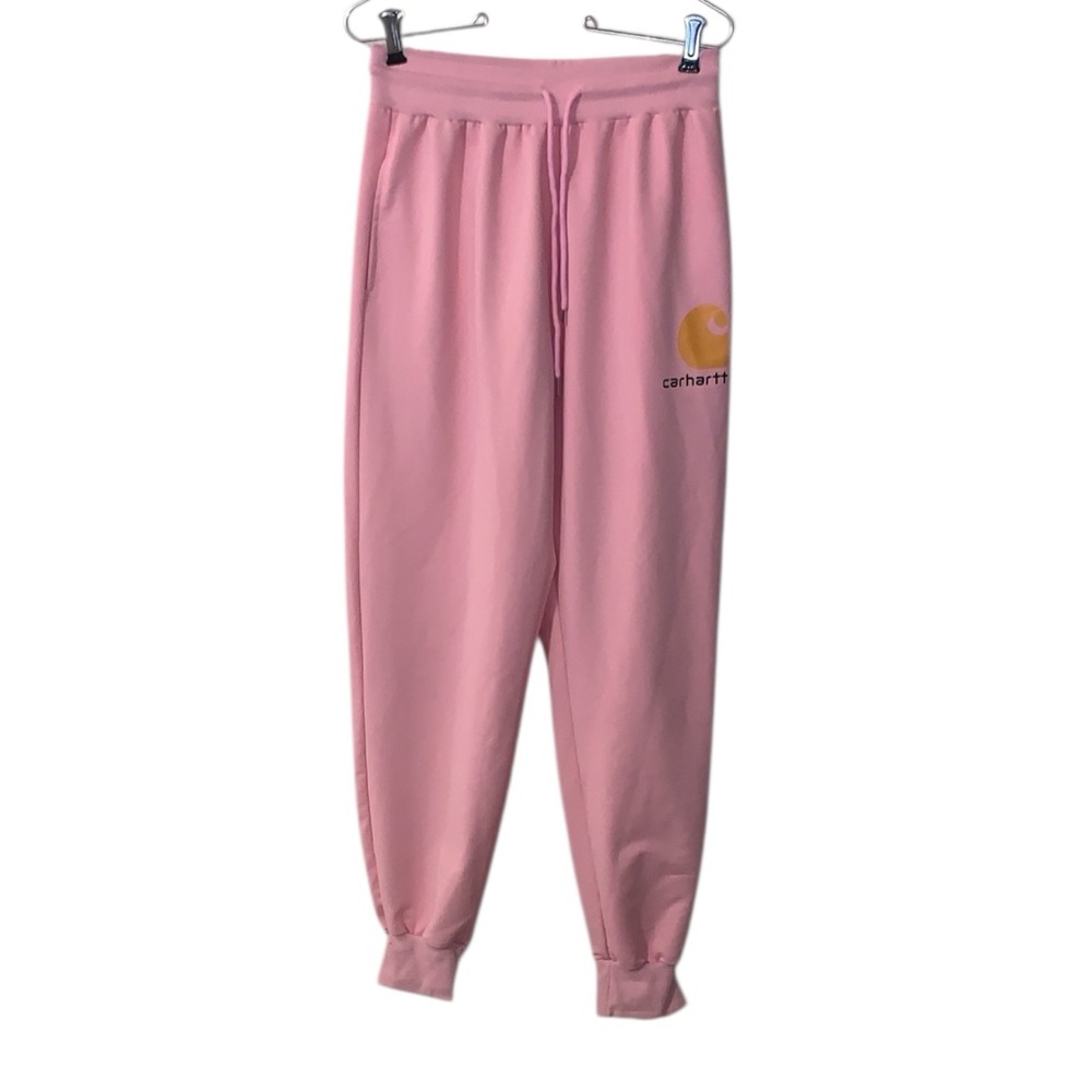 Carhartt Pink Hoodie & Jogger Sweatpants Set - Picture 7 of 10
